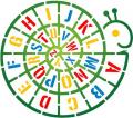 Escargot alphabet cour ecole marelle coul small small