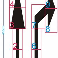 Fl66147 fleches signalisation ht 400 a imprimer