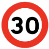 Logo pochoir signalisation routiere