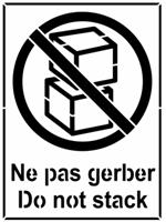 Ne pas gerber picto custom