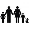 Picto famille pochoir small