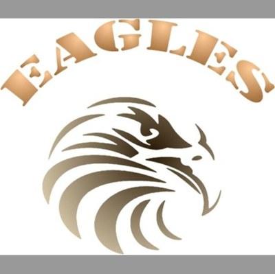 pochoir aigle eagles