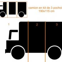Pochoir camion signalisation 190x115 en kit park56