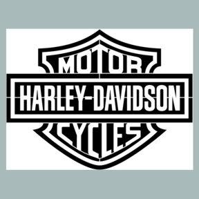 Pochoir Harley Davidson