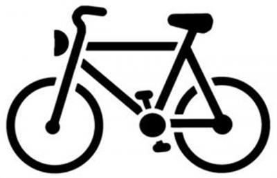 pochoir pictogramme vélo