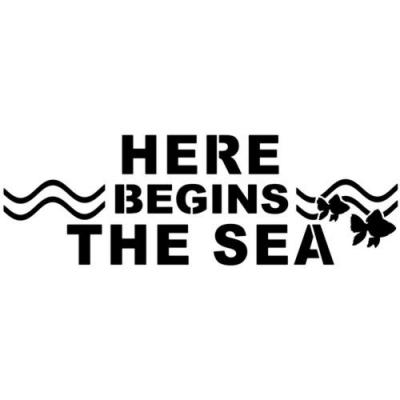 Here begins the sea